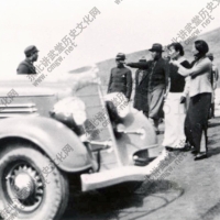 1936年宋美龄，张学良，蒋中正巡视西北